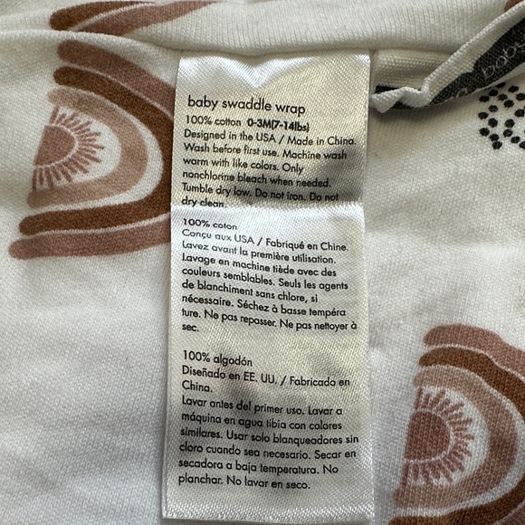 Cozy Baby Swaddle Wrap set of 3 - 0-3M - Picture 5 of 6